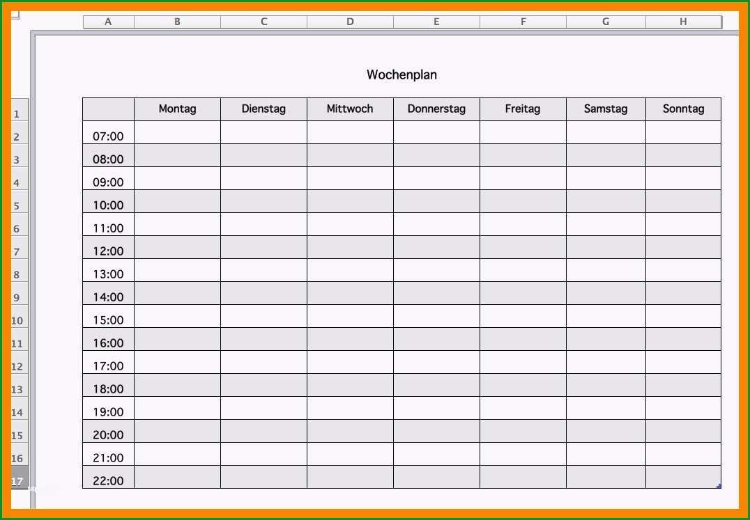 haushaltsplan excel vorlage niedliche 6 putzplan vorlage excel