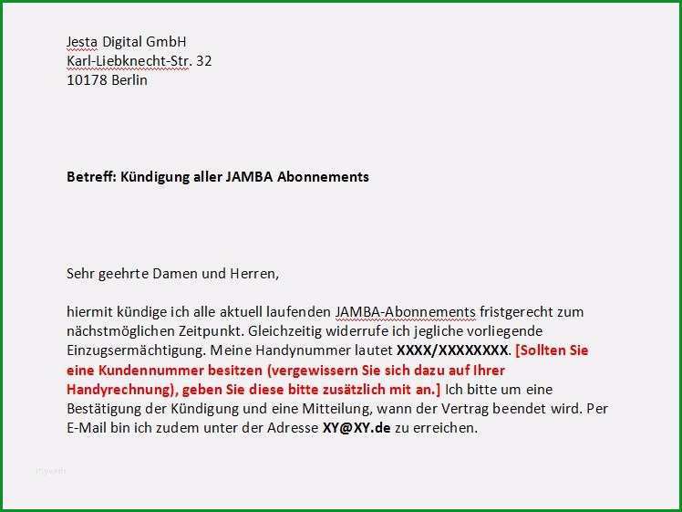 kundigung vodafone dsl vorlage kundigung handyvertrag vorlage vodafone inspiration jamba kundigen