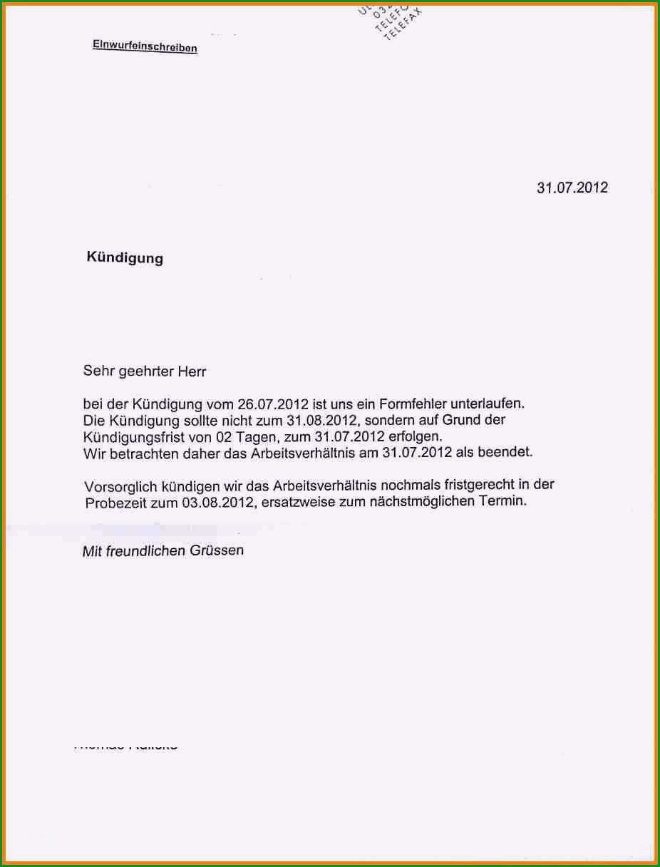 kundigungsschreiben arbeitnehmer gratis vorlage