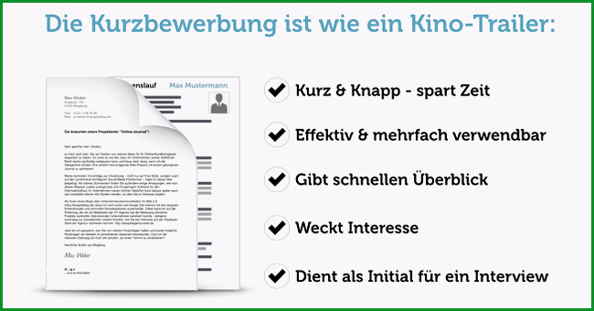 kurzbewerbung