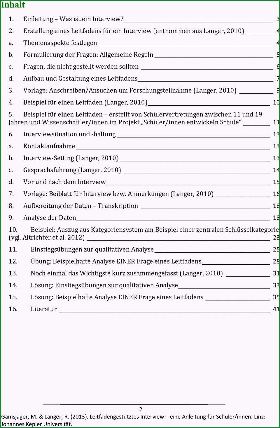 Leitfadengestuetztes interview eine anleitung fuer schueler innen