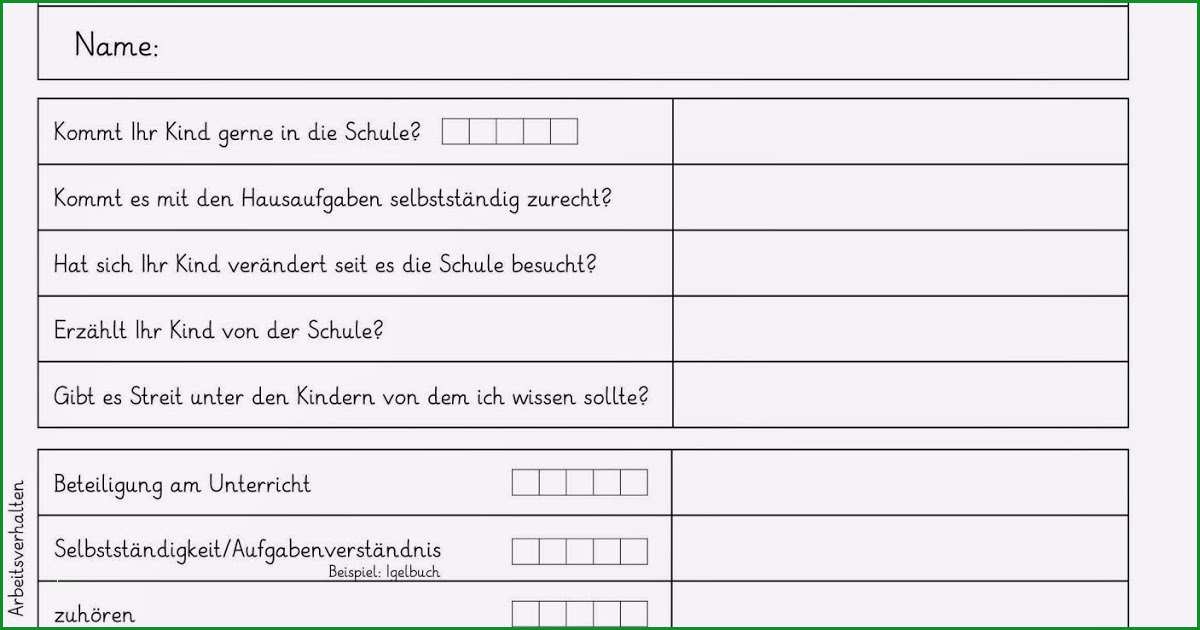 Beobachtungsprotokoll Vorlage: 16 Lösungen 2019