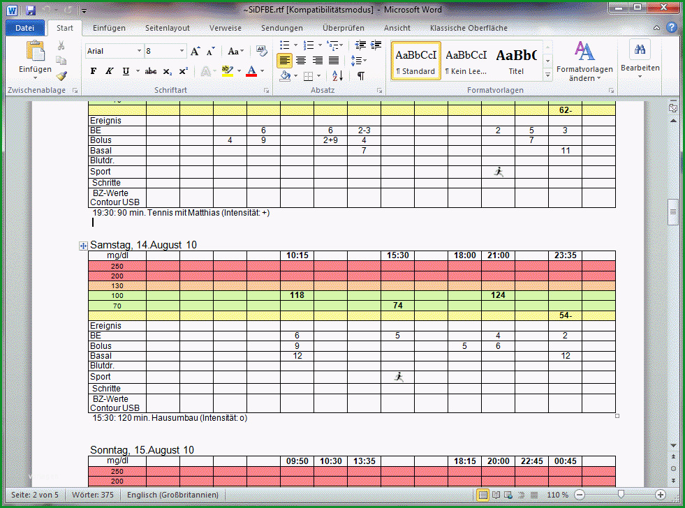 messprotokoll excel vorlage