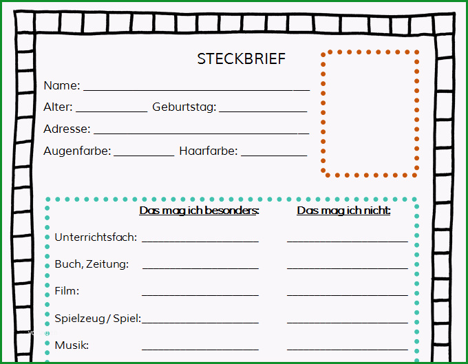 steckbriefe in neuem design