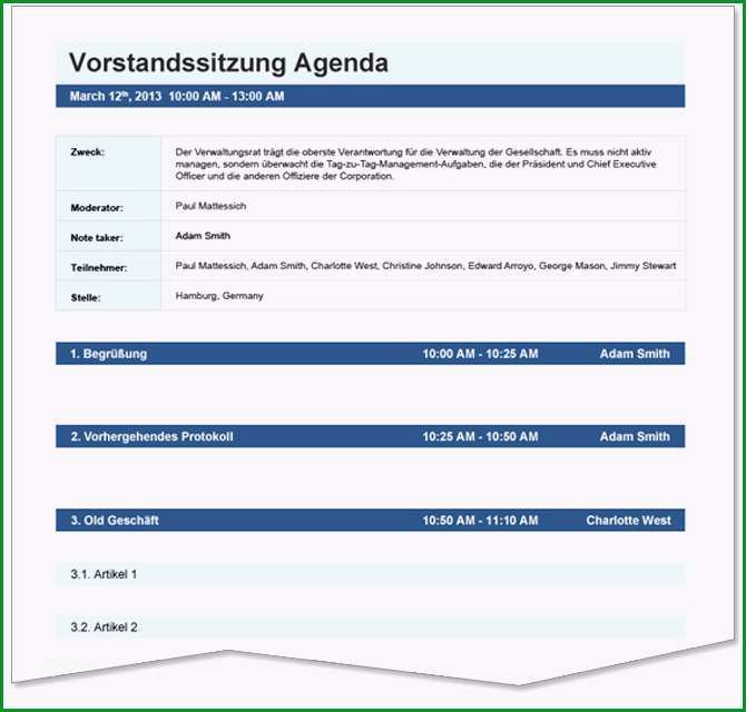 protokoll vorlage word erstaunlich outstanding agenda von meeting vorlage pattern