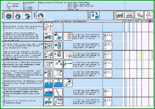reinigungsplan muster gastronomie 1 4 reinigungsplan gastronomie vorlage excel