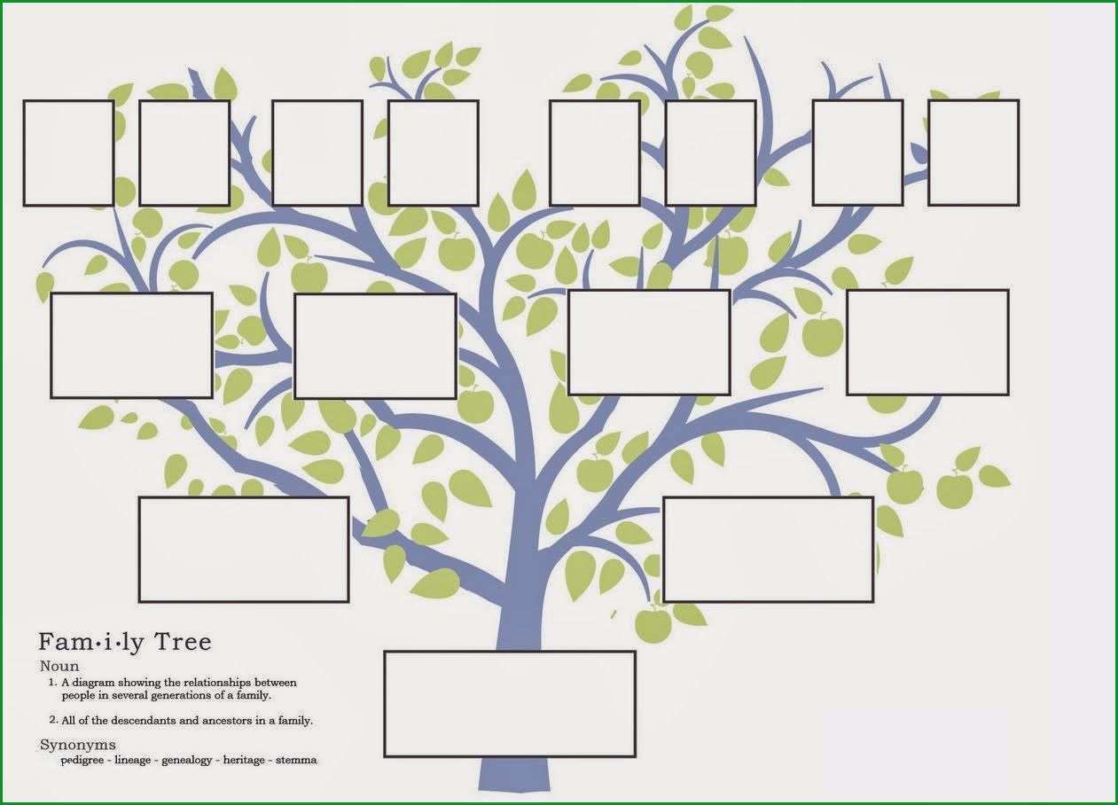 Erstaunlich Vorlage Für Stammbaum Für Deinen Erfolg 2