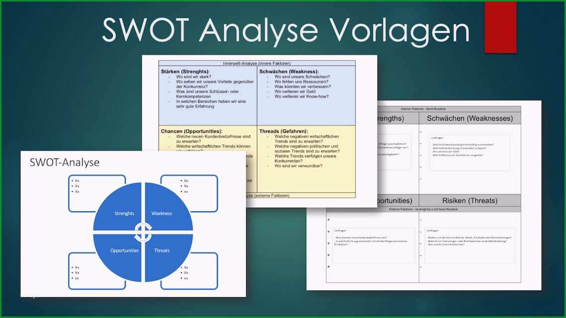 swot analyse vorlage