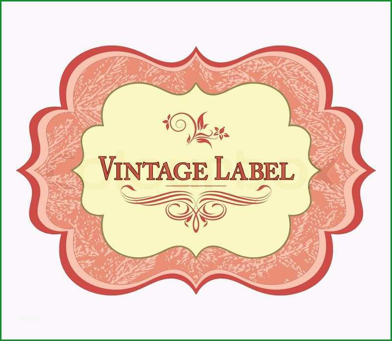 vintage labeleps vektor