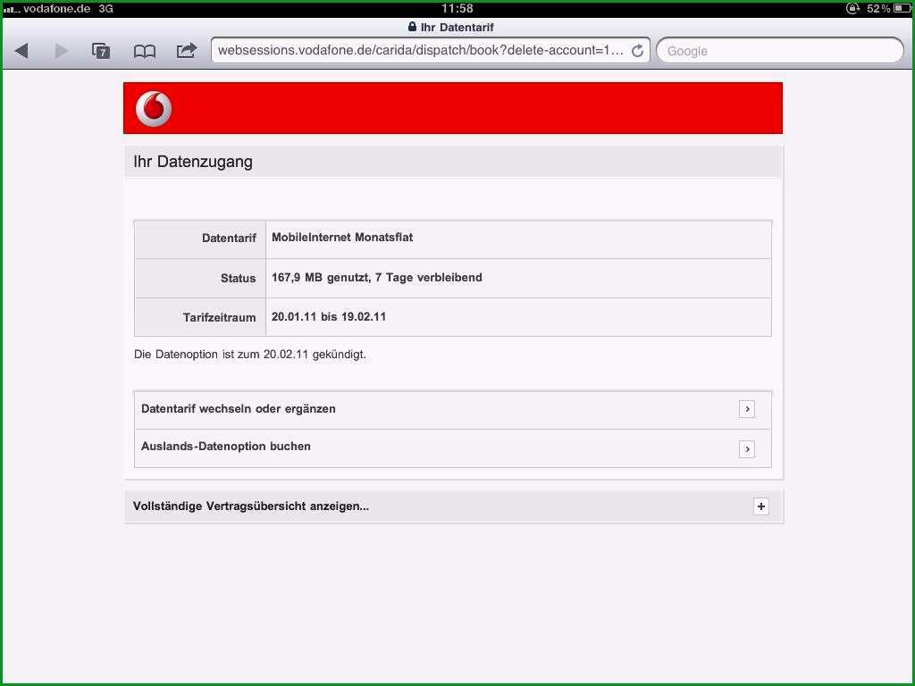 vodafone dsl kundigung vorlage word