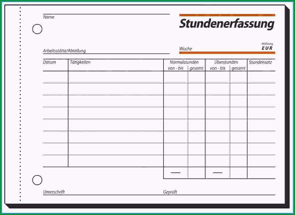 Großartig Vorlage Stundennachweis Excel Angenehme 10 Stundennachweis