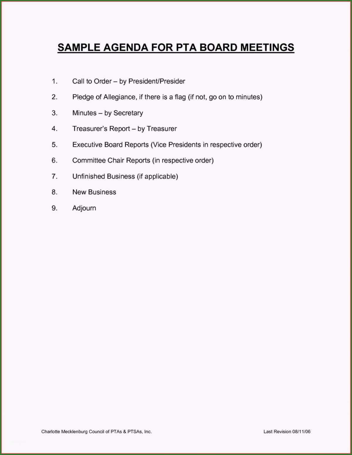 12 agenda meeting vorlage