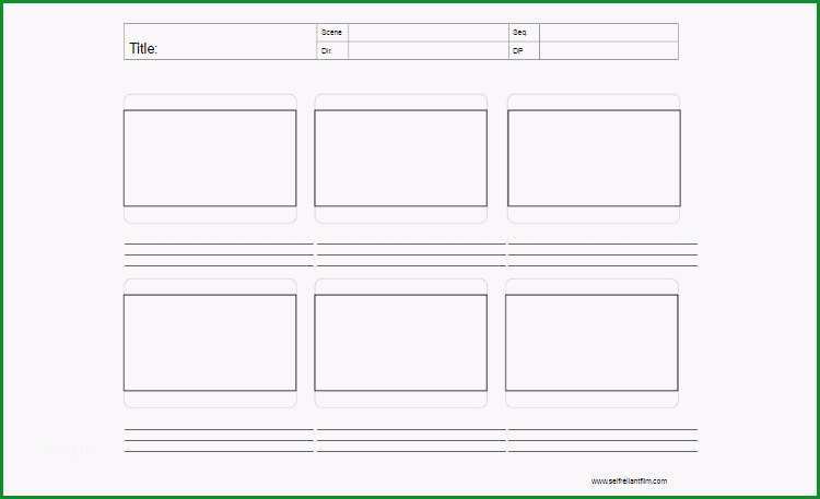 15 storyboard vorlage word