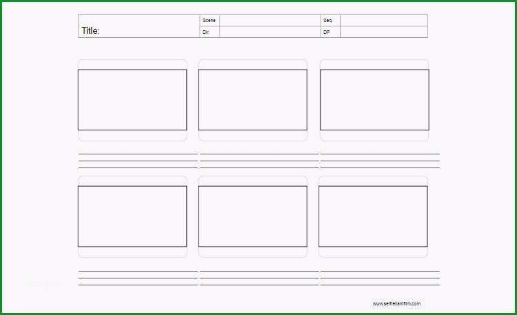 15 storyboard vorlage word