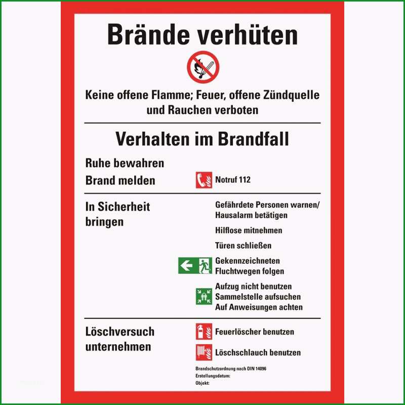 2440 brande verhuten din brandschutzordnung teil a