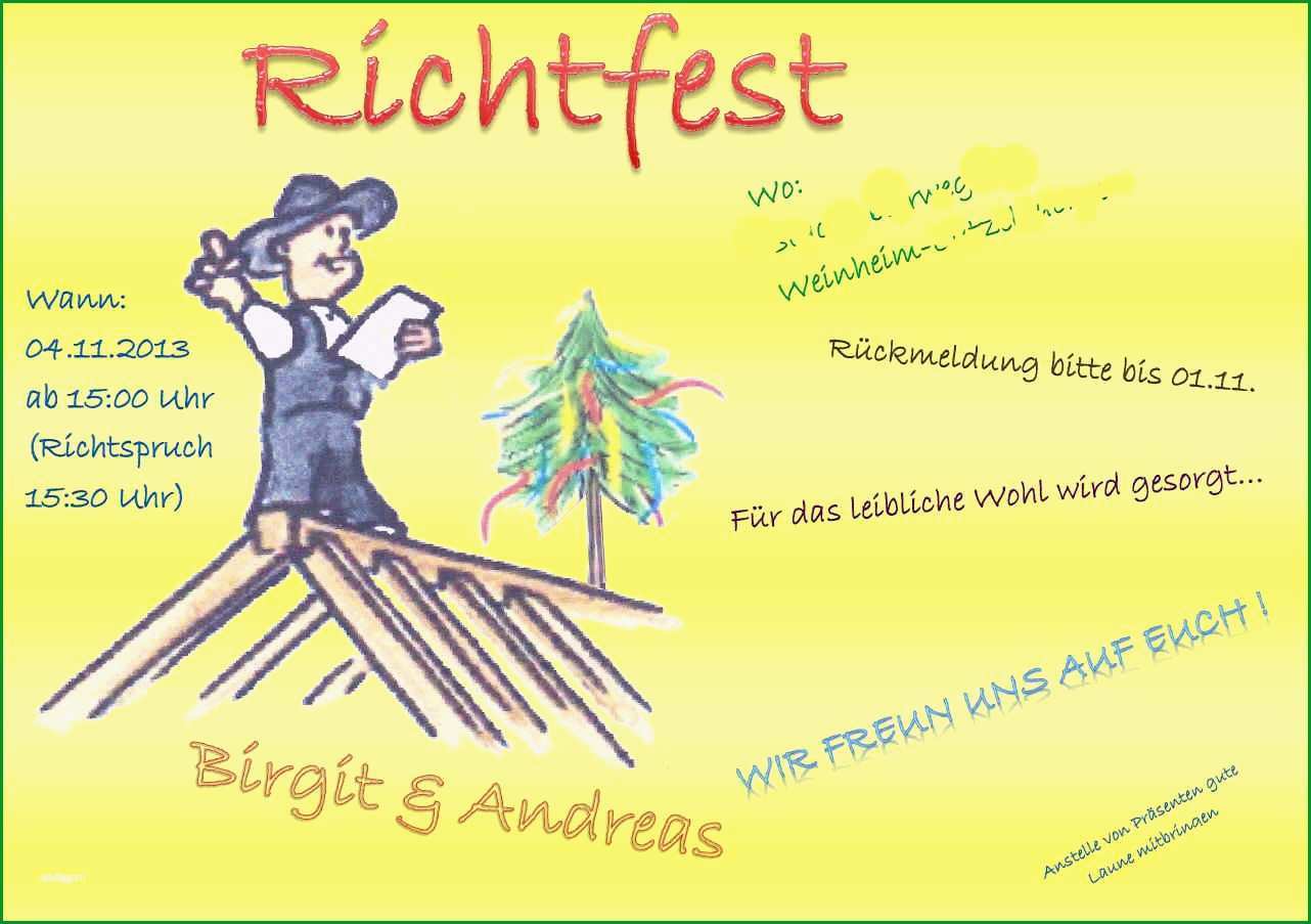 einladung zum richtfest vorlage schone richtfest paulwesleyfans mit einladung zum richtfest formulieren