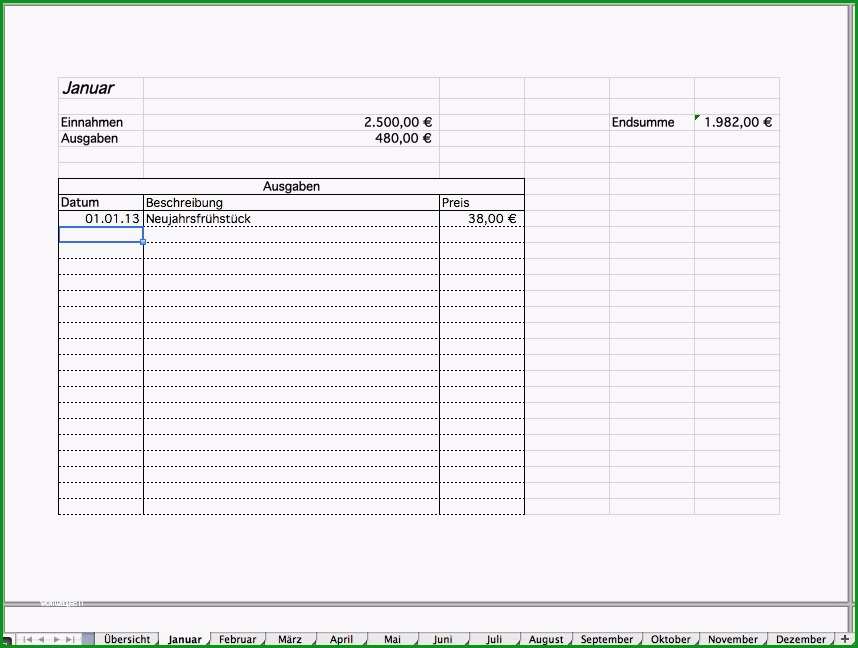 einnahmen ausgaben vorlage openoffice frische haushaltsbuch alstabelle einnahmen ausgaben vorlage