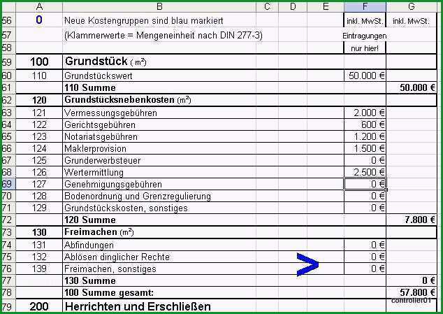 excel vorlage kostenaufstellung hausbau lebend hausbau kostenaufstellung 1 4 ufstellung hausbau kosten excel vorlage