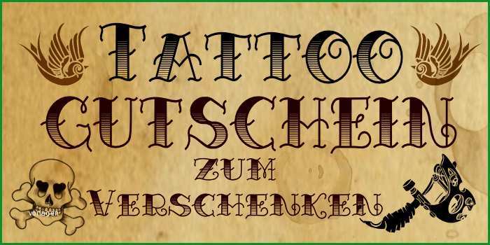 tattoogutschein zum en und ausdrucken