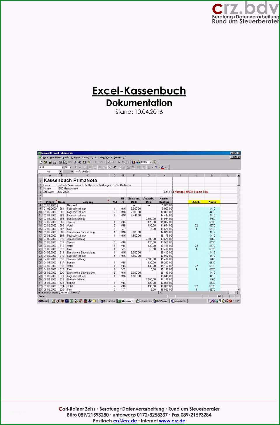 it dokumentation vorlage excel