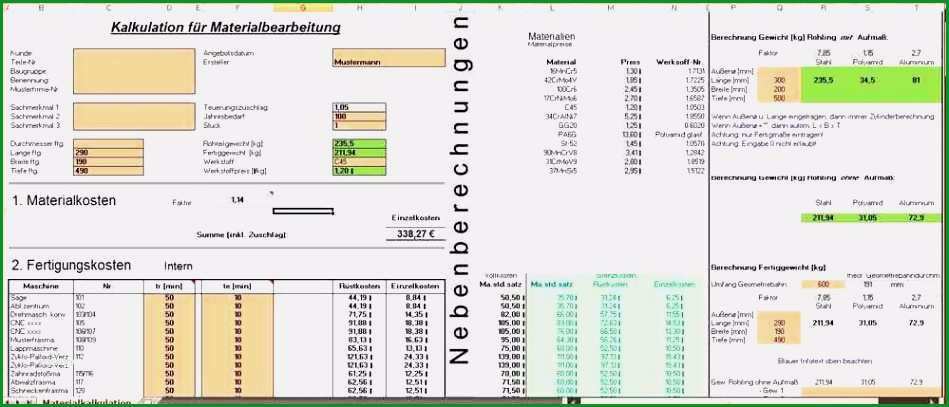 kalkulation gastronomie excel vorlage hubsch 11 kalkulationsschema excel vorlage vorlagen123