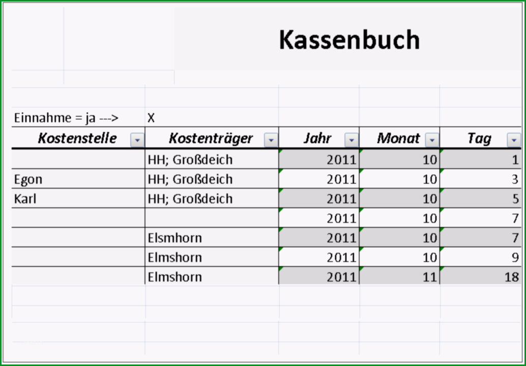 Kassenbuch