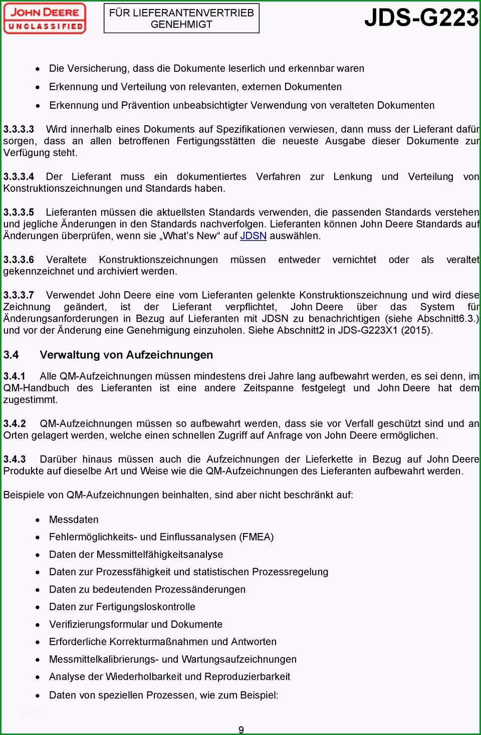 Lieferanten qualitaetshandbuch plananforderungen inhaltsverzeichnis