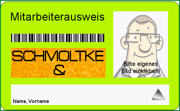 mitarbeiterausweis vorlage