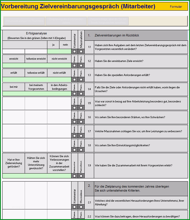 Hervorragen Mitarbeiterjahresgespräch Mit Zielvereinbarung Tipps Für