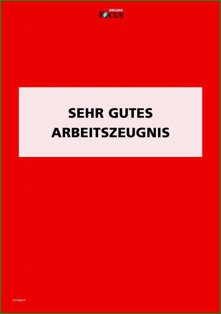 sehr gutes arbeitszeugnis