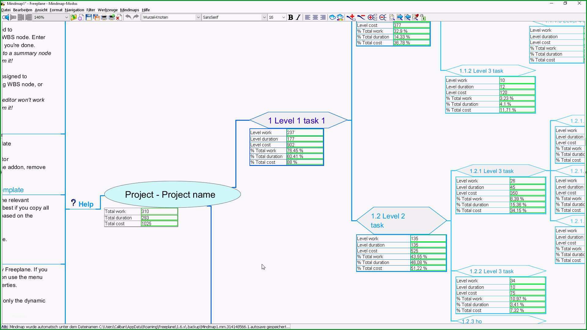 netzplan excel vorlage