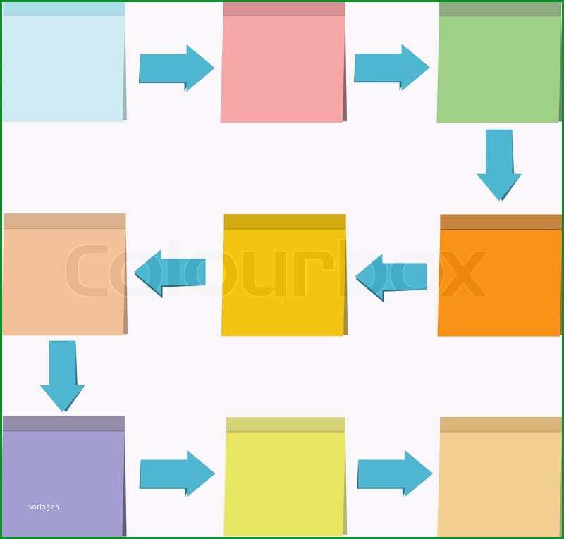 notizzettel papier diagramm vorlage vektor