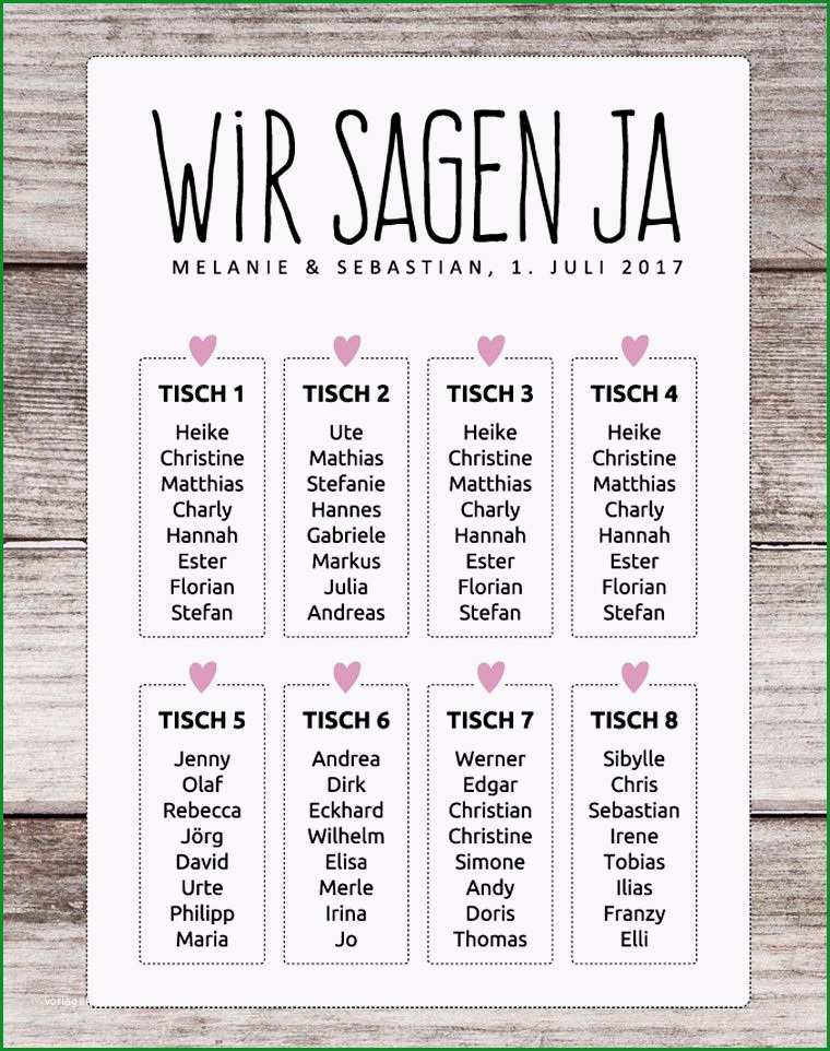 Überraschen Sitzplan Hochzeit Vorlage Sie Kennen Müssen 1