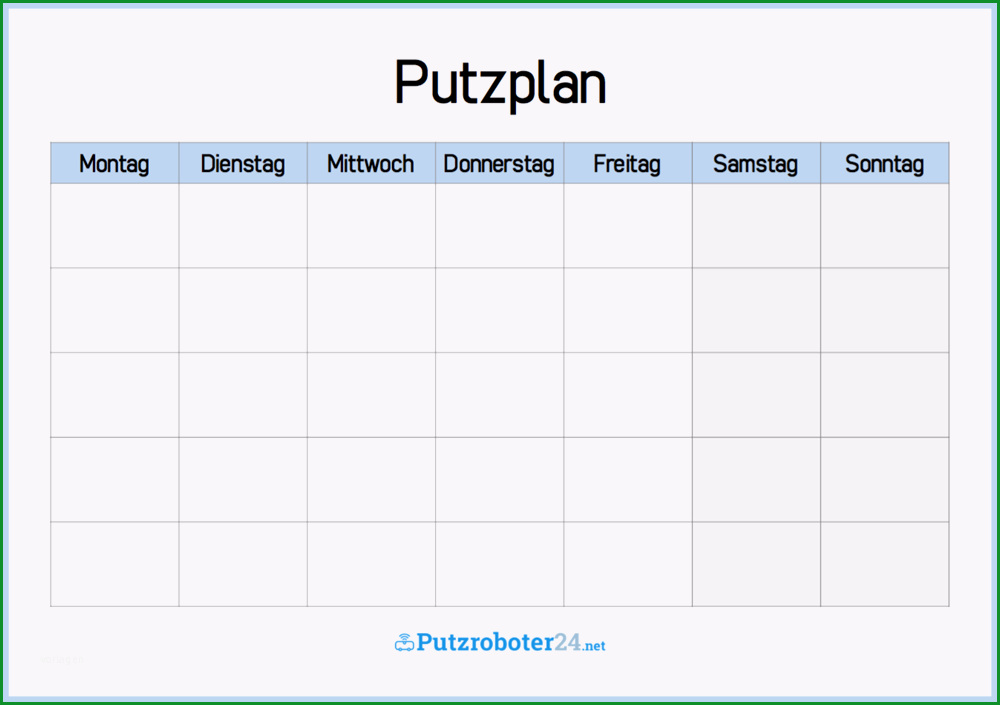 Wochenplan Vorlage: 22 Beratung Sie Kennen Müssen 3