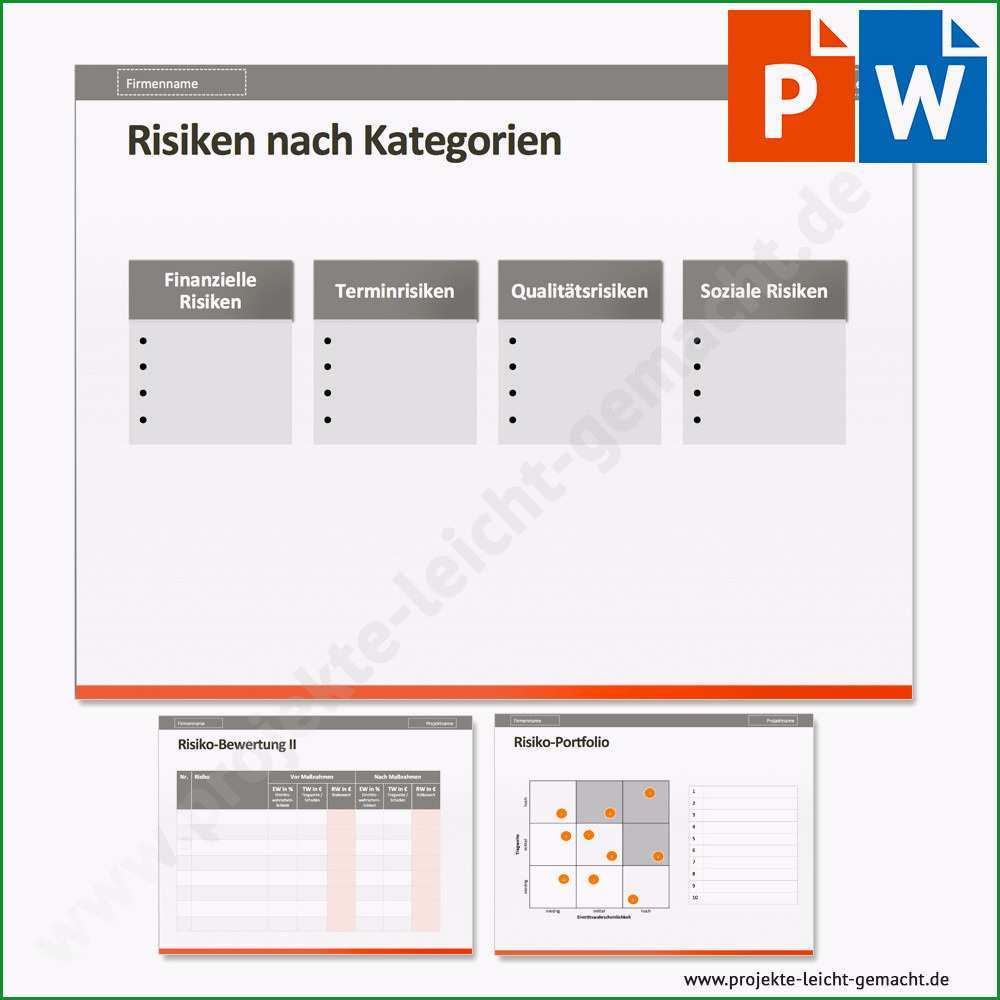 risikoanalyse excel vorlage