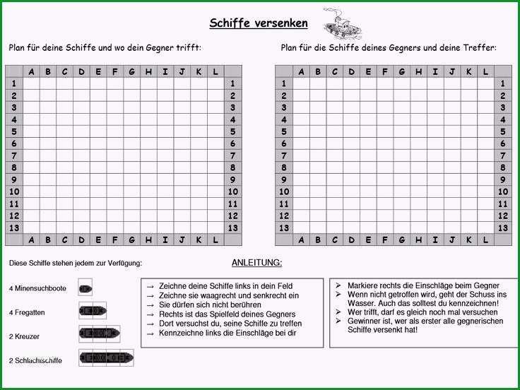 21 Einzahl Schiffe Versenken Vorlage Im Jahr 2019 3