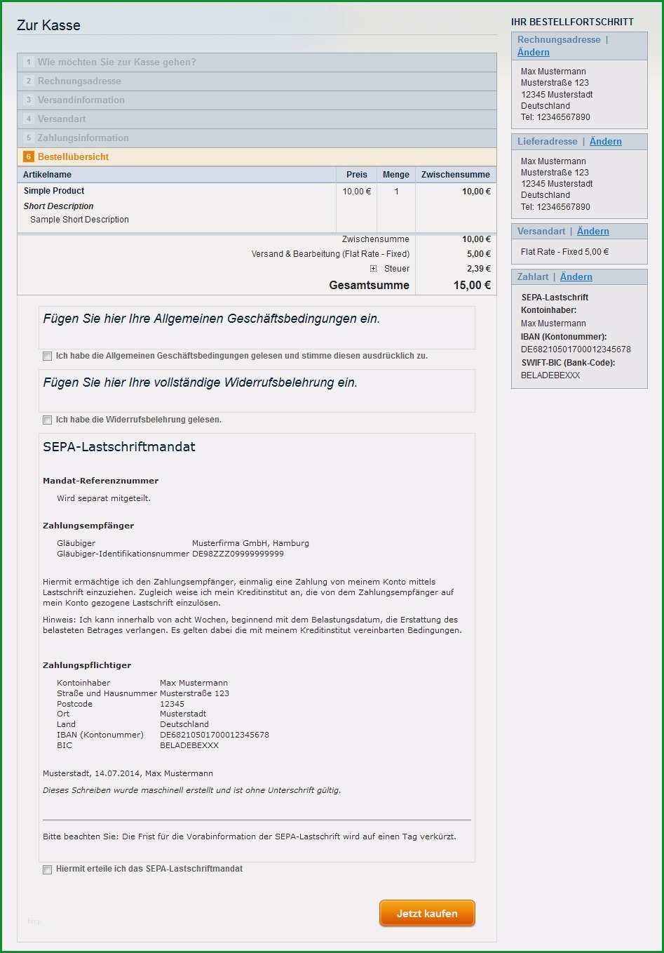 sepa mandat erteilen vorlage fabelhaft sepa lastschrift fur magento sepa lastschrift fur