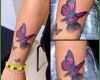 Hervorragen Tattoo 3d butterfly Tattoo Tattooed Tattoos Färbung