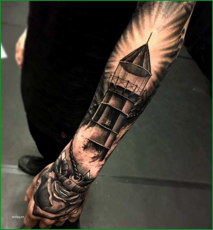 tattoo leuchtturm sleeve