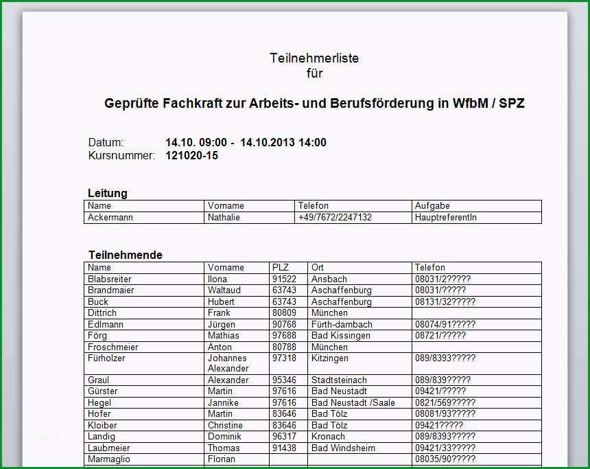 teilnehmerliste vorlage excel galerien 20 fertig teilnehmerliste vorlage excel design