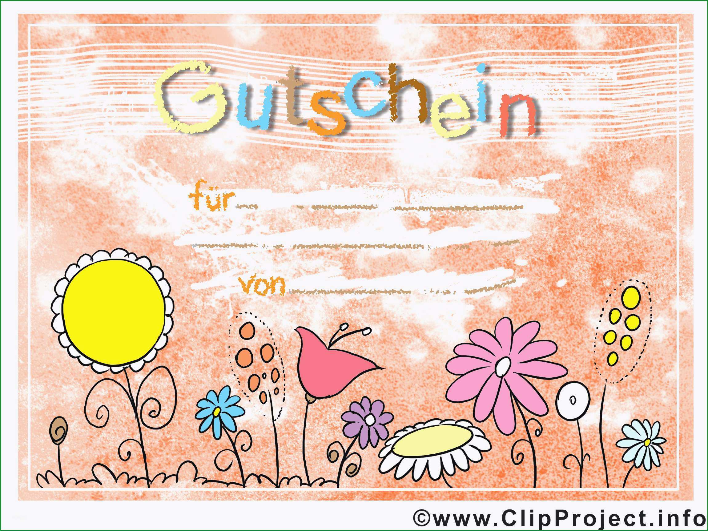 Hervorragen Vorlage Gutschein Geburtstag Gutschein Ausdrucken Vorlage