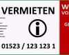 Hervorragen Vorlage Schild Zu Vermieten