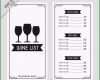 Hervorragen Weinkarte Vorlage Mit Drei Gläsern