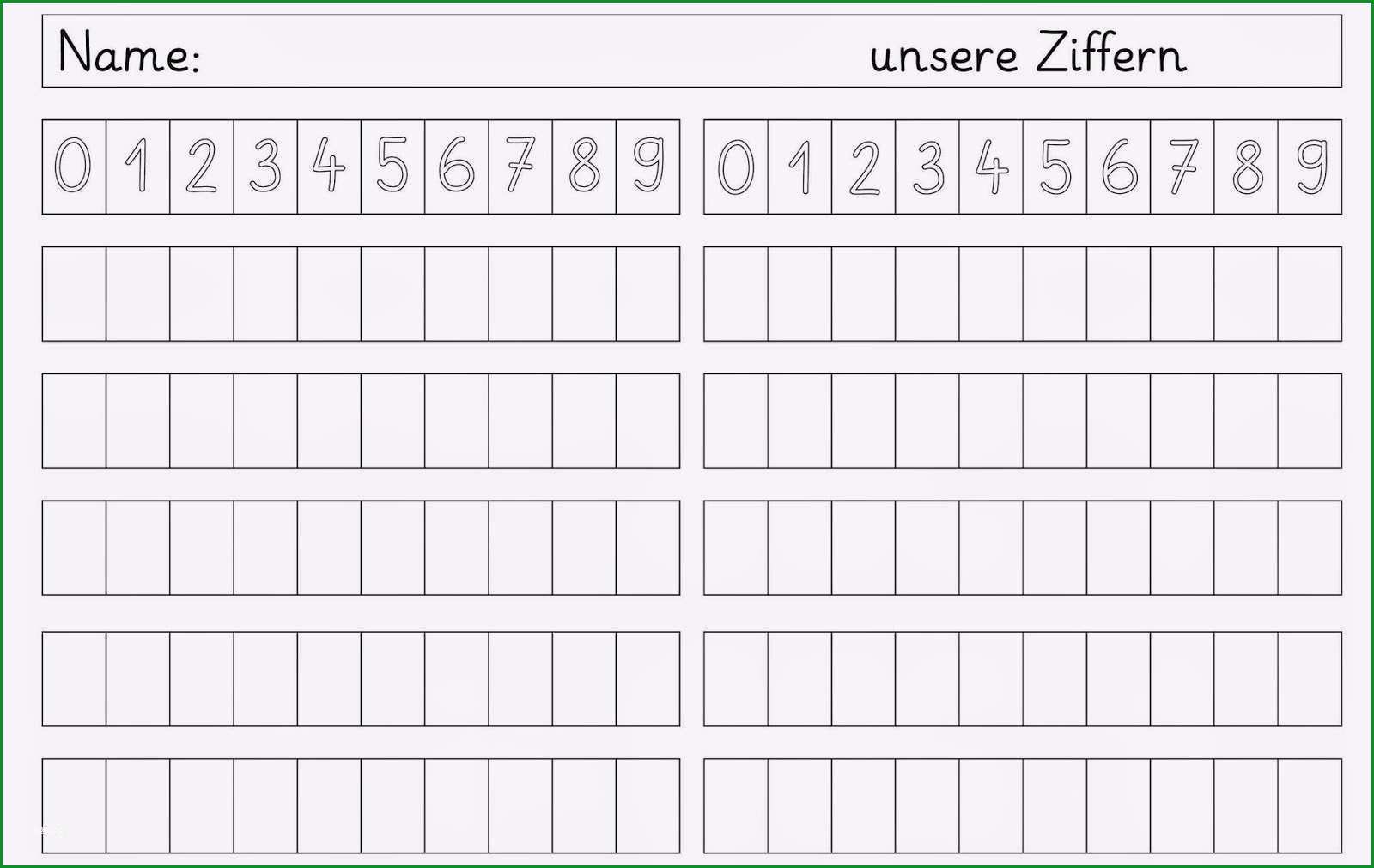 zahlen lernen vorlagen beste zahlen zahlen schreiben lernen 1 klasse kostenlose