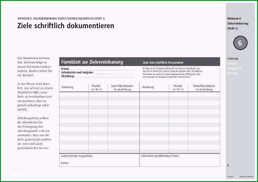 zielvereinbarung vorlage excel luxus zielvereinbarung berprfung vorlage zielvereinbarung und