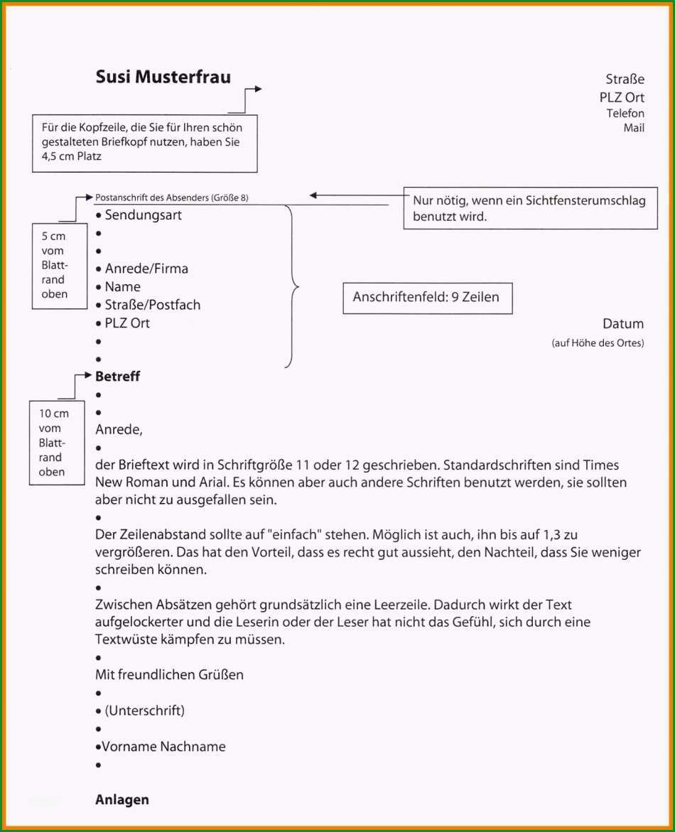 14 privater geschaftsbrief din 5008