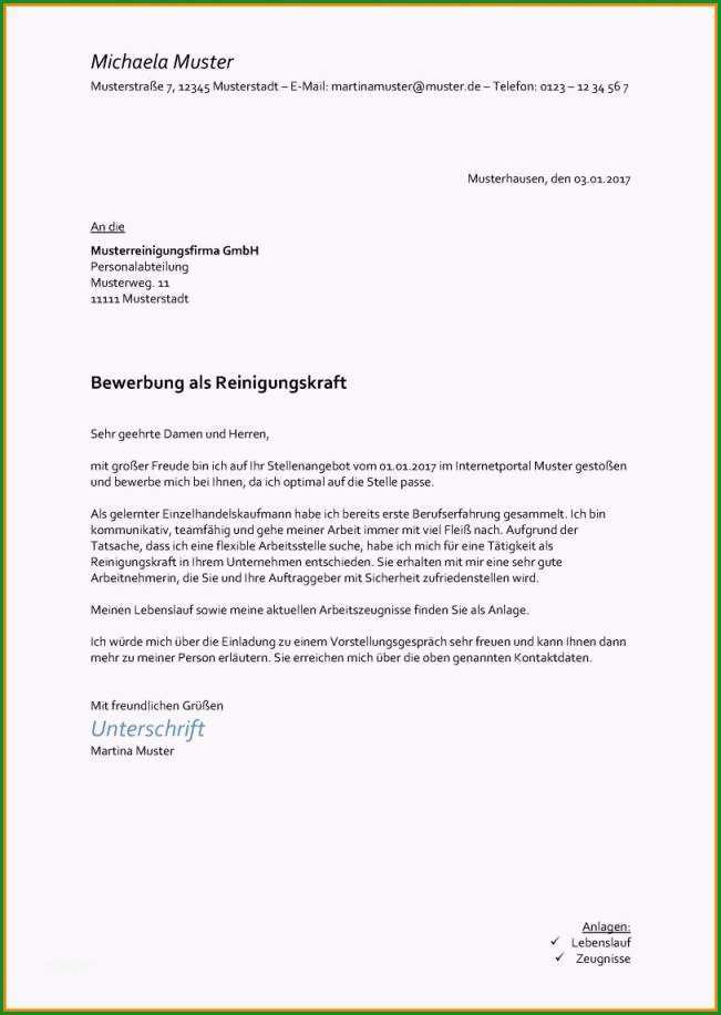 15 bewerbung intern vorlage