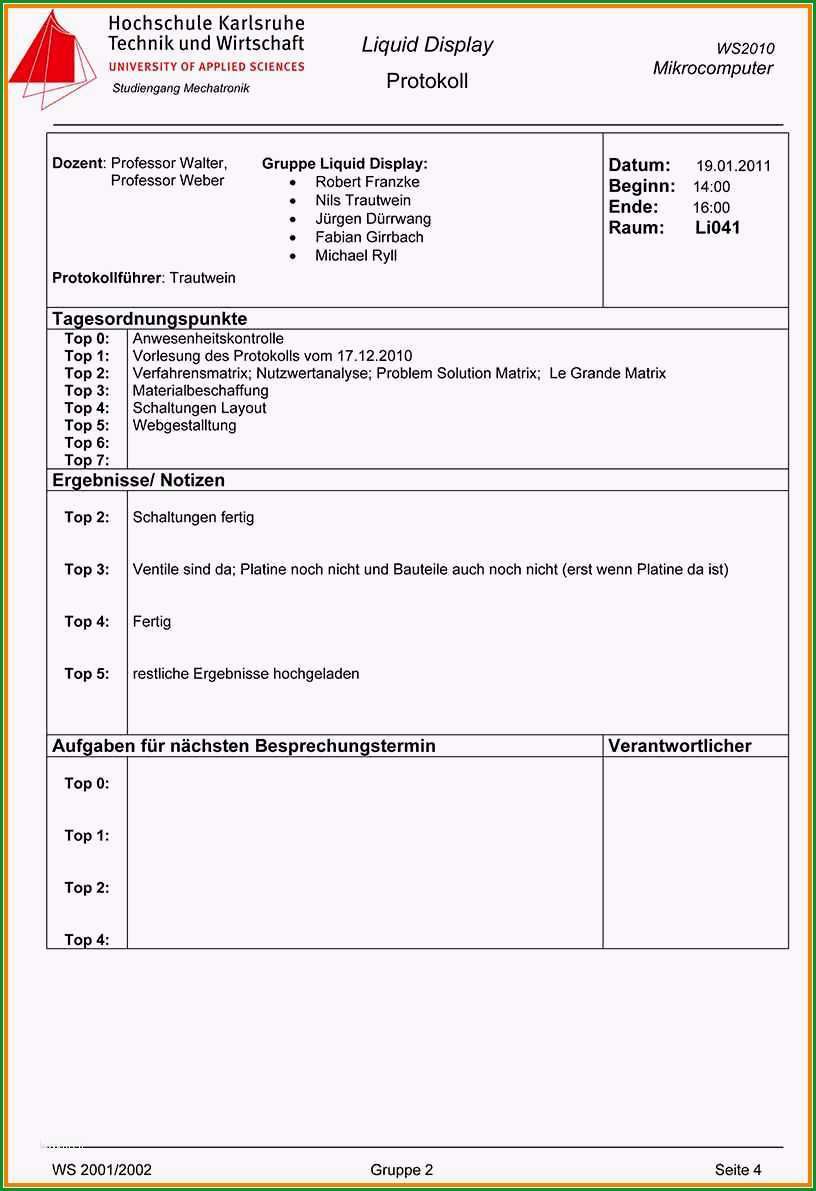 15 handout aufbau muster