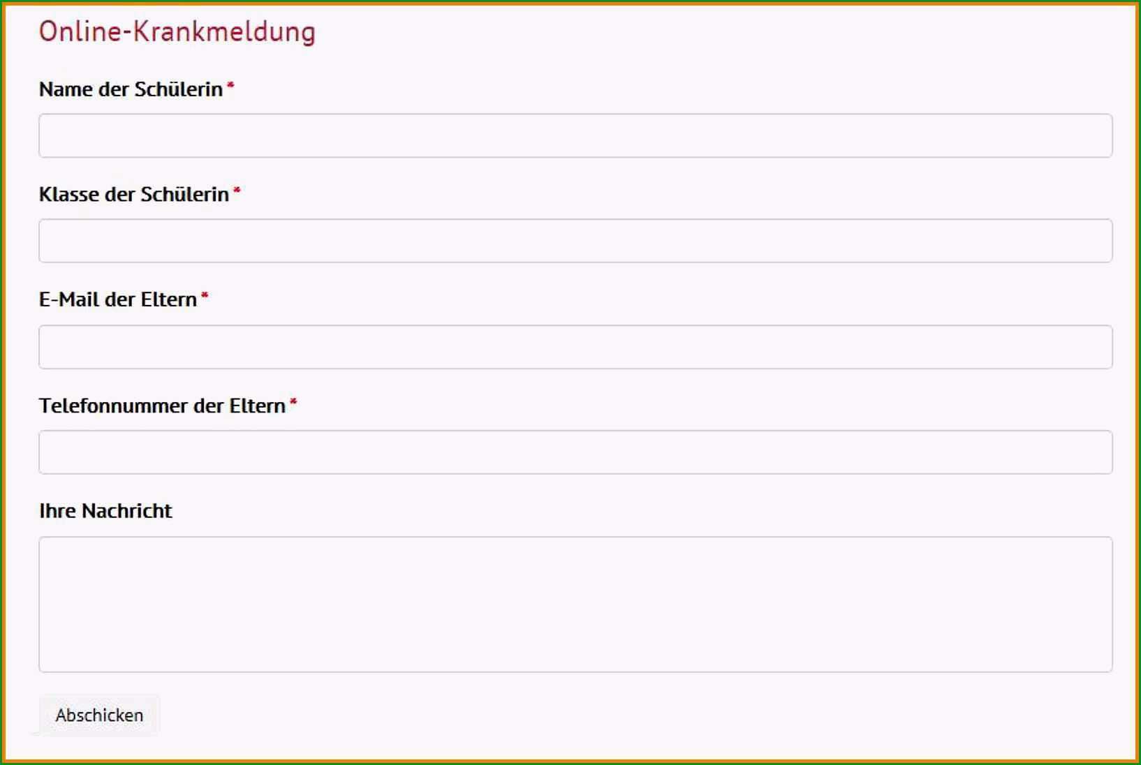 18 entschuldigung berufsschule muster