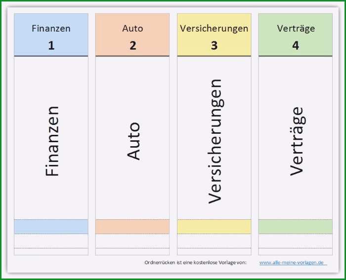 Phänomenal 20 Inspirational Leitz ordner Rückenschilder Vorlage